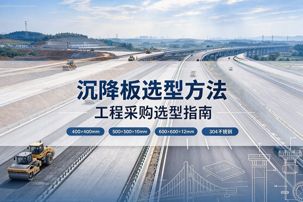 龙湖沉降板选择方法