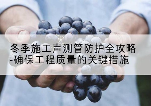 龙湖冬季施工声测管有哪些防护要点？-冬季施工声测管防护全攻略-确保工程质量的关键措施